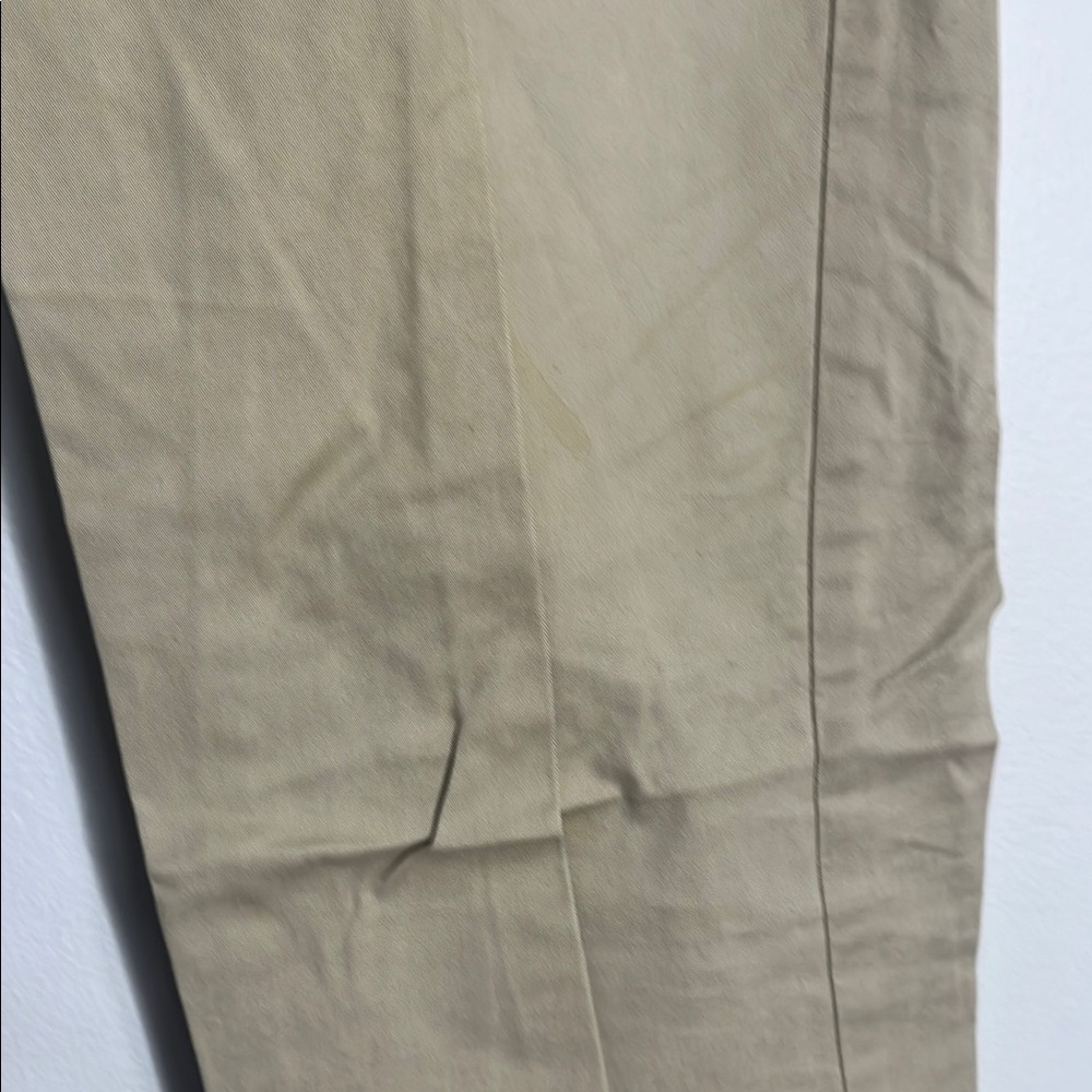 Calvin Klein Tan Chinos with Straight Leg and Relaxed Fit - Picture 4 of 8